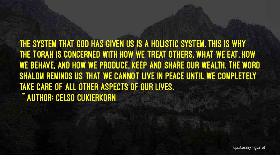 God From The Torah Quotes By Celso Cukierkorn