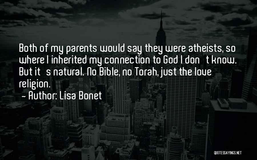 God From The Torah Quotes By Lisa Bonet