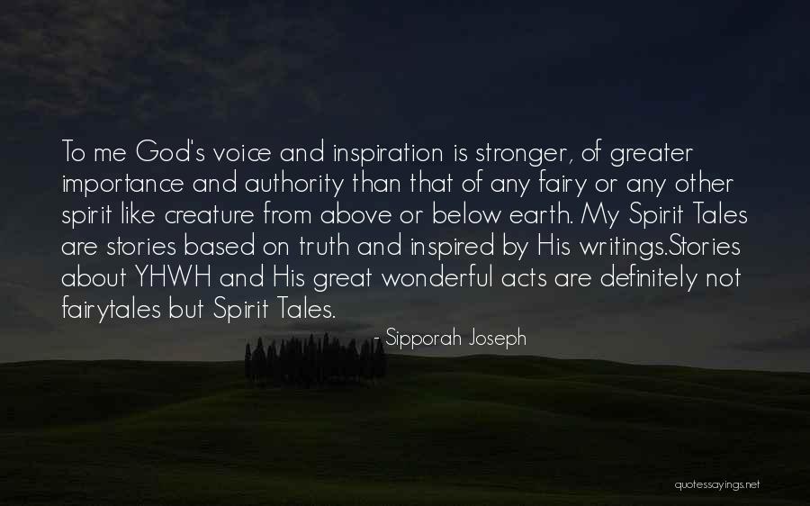 God From The Torah Quotes By Sipporah Joseph