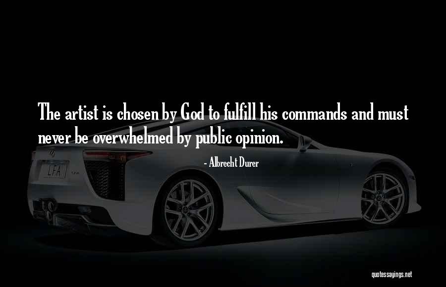 God Fulfill Quotes By Albrecht Durer God Fulfill Quotes By Albrecht Durer
