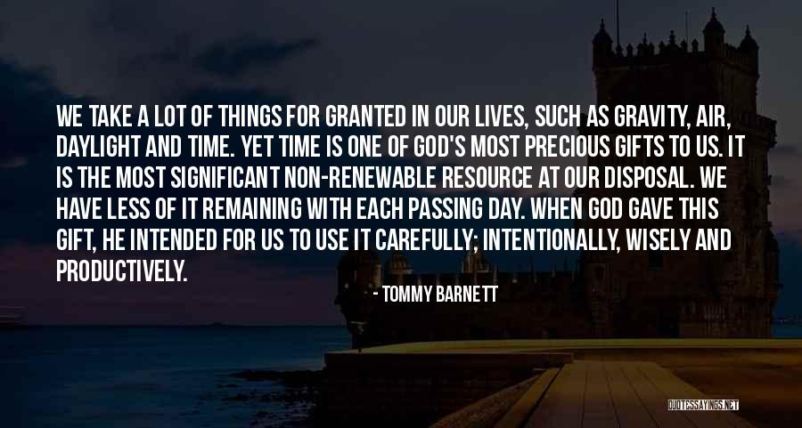 God Gave Us Quotes By Tommy Barnett