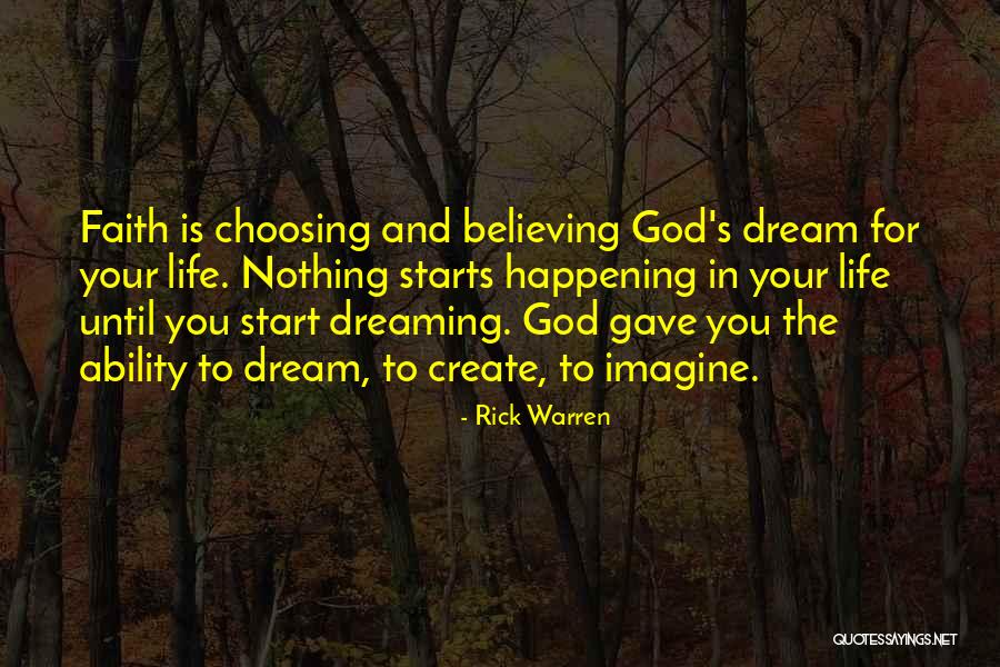 God Gave You Life Quotes By Rick Warren