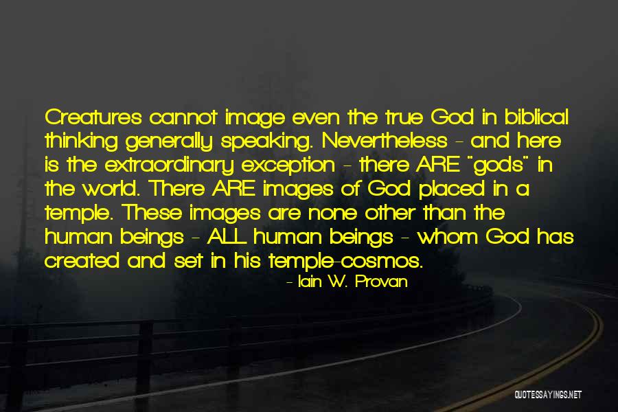 God Genesis Quotes By Iain W. Provan God Genesis Quotes By Iain W. Provan