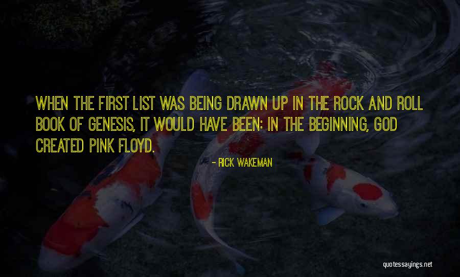 God Genesis Quotes By Rick Wakeman God Genesis Quotes By Rick Wakeman