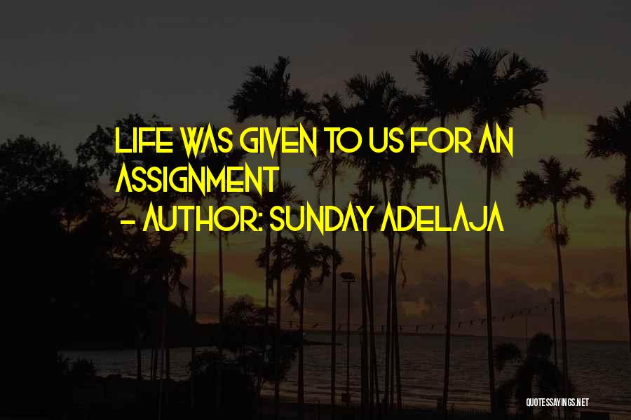God Given Opportunities Quotes By Sunday Adelaja