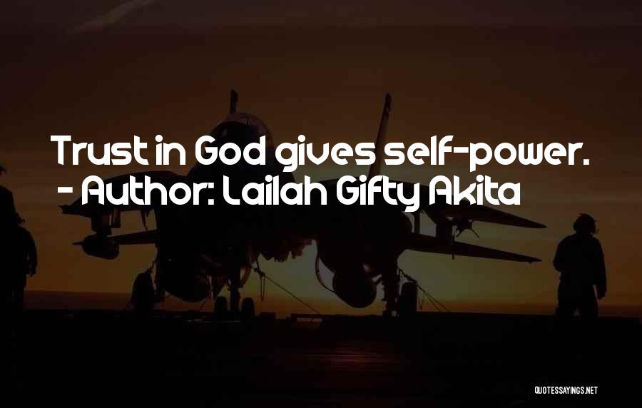 God Gives Hope Quotes By Lailah Gifty Akita