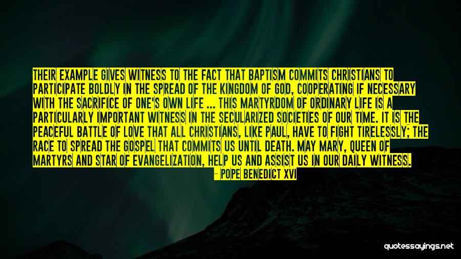 God Gives Life Quotes By Pope Benedict XVI God Gives Life Quotes By Pope Benedict XVI