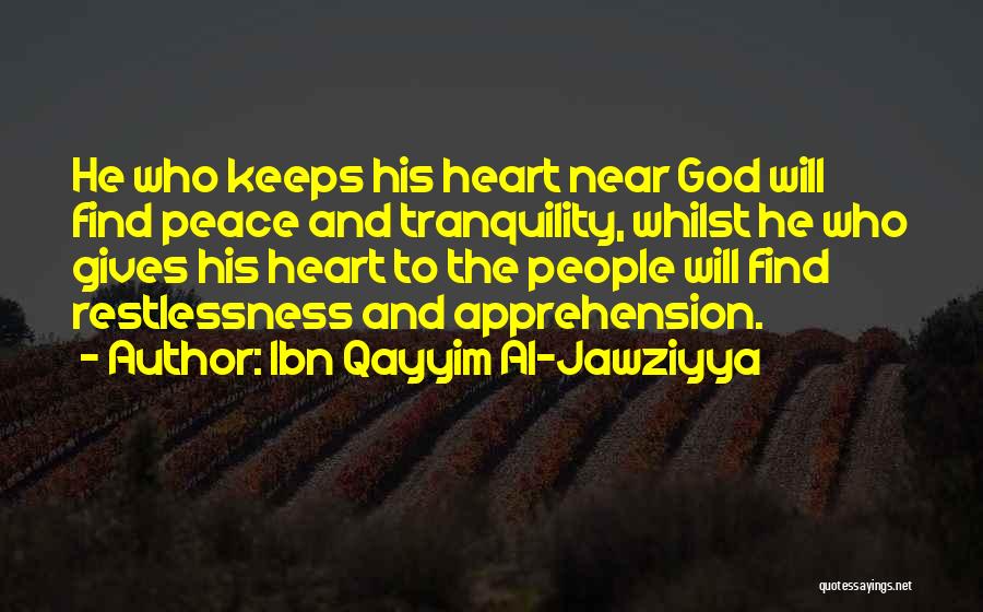God Gives Peace Quotes By Ibn Qayyim Al-Jawziyya