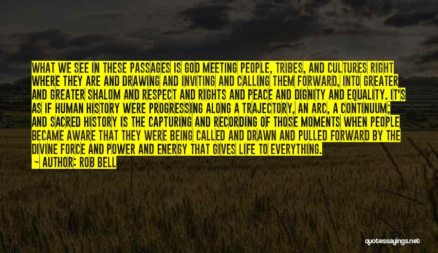 God Gives Peace Quotes By Rob Bell