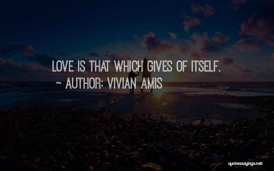 God Gives Peace Quotes By Vivian Amis