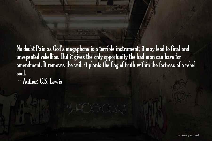 God Gives Quotes By C.S. Lewis