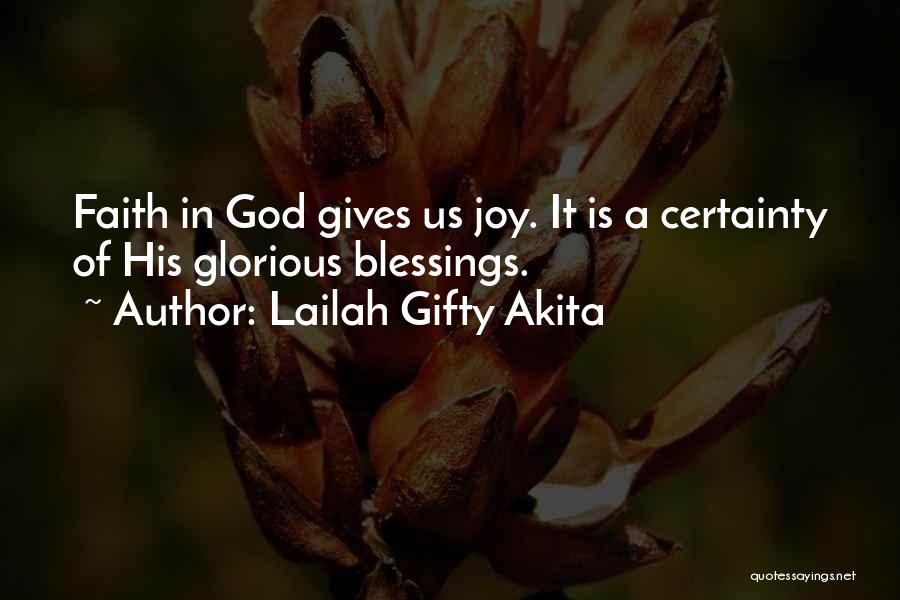 God Gives Us Hope Quotes By Lailah Gifty Akita