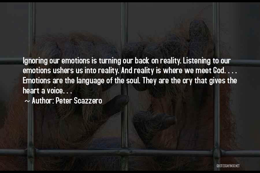 God Gives Us Quotes By Peter Scazzero