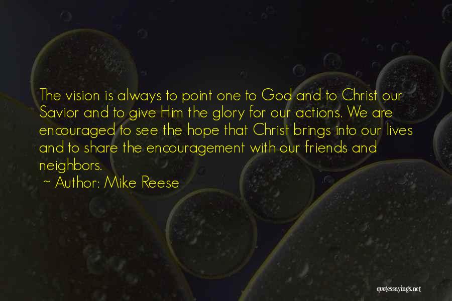 God Giving Hope Quotes By Mike Reese