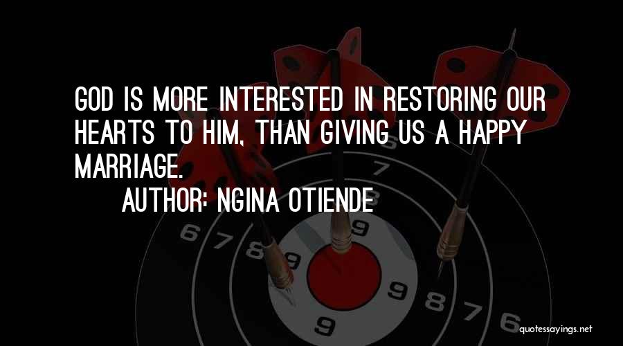 God Giving Hope Quotes By Ngina Otiende