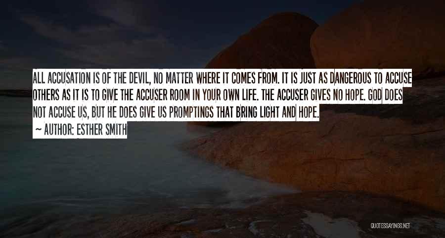 God Giving Us Hope Quotes By Esther Smith