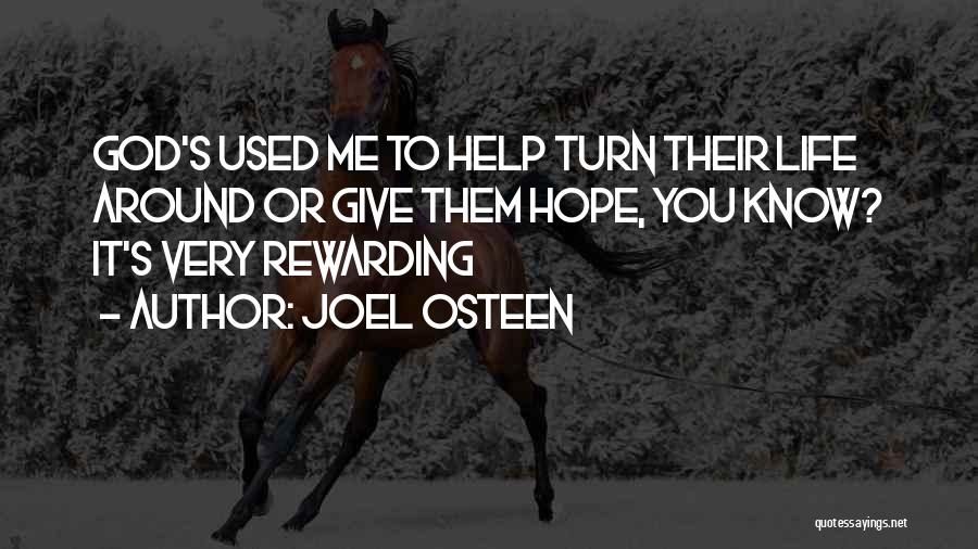 God Giving Us Hope Quotes By Joel Osteen