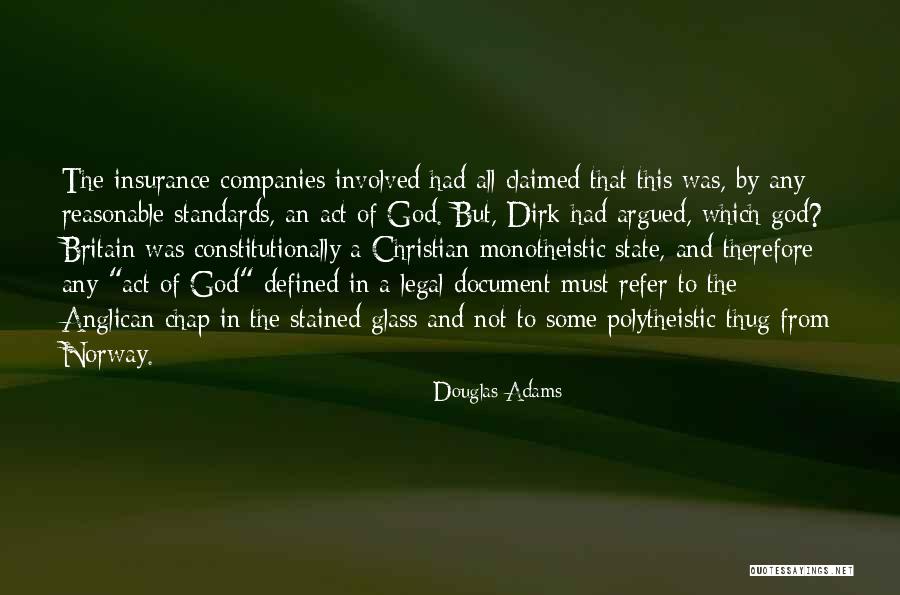 God Glass Quotes By Douglas Adams God Glass Quotes By Douglas Adams