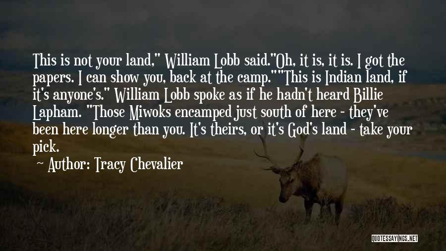 God Got Your Back Quotes By Tracy Chevalier