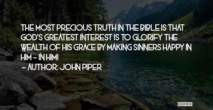 God Grace Bible Quotes By John Piper