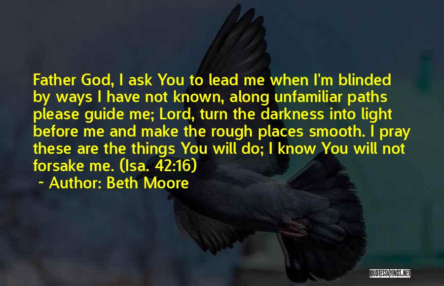 God Guide Me Quotes By Beth Moore