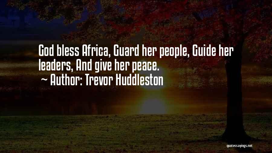 God Guide Quotes By Trevor Huddleston