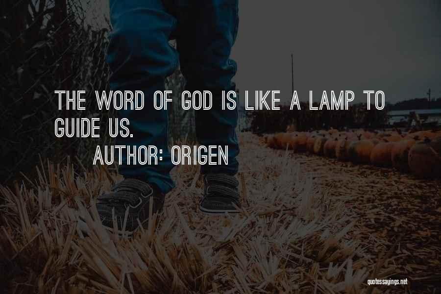 God Guide Us Quotes By Origen