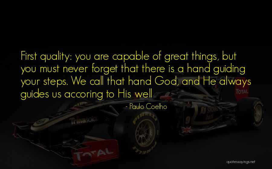 God Guides Our Steps Quotes By Paulo Coelho God Guides Our Steps Quotes By Paulo Coelho