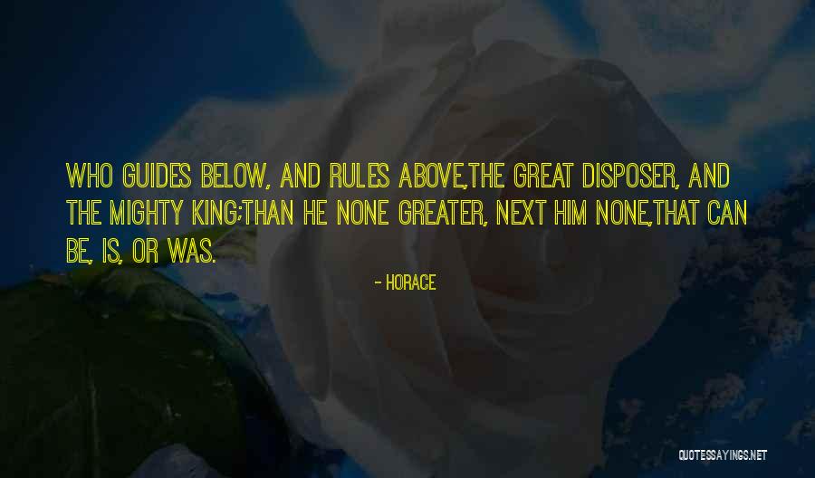 God Guides Quotes By Horace God Guides Quotes By Horace