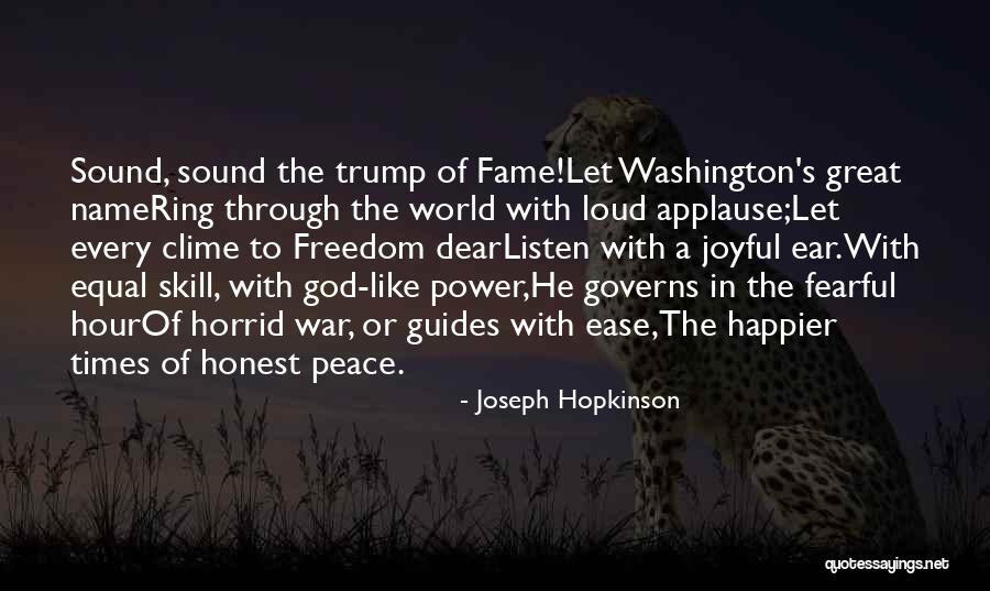 God Guides Quotes By Joseph Hopkinson God Guides Quotes By Joseph Hopkinson