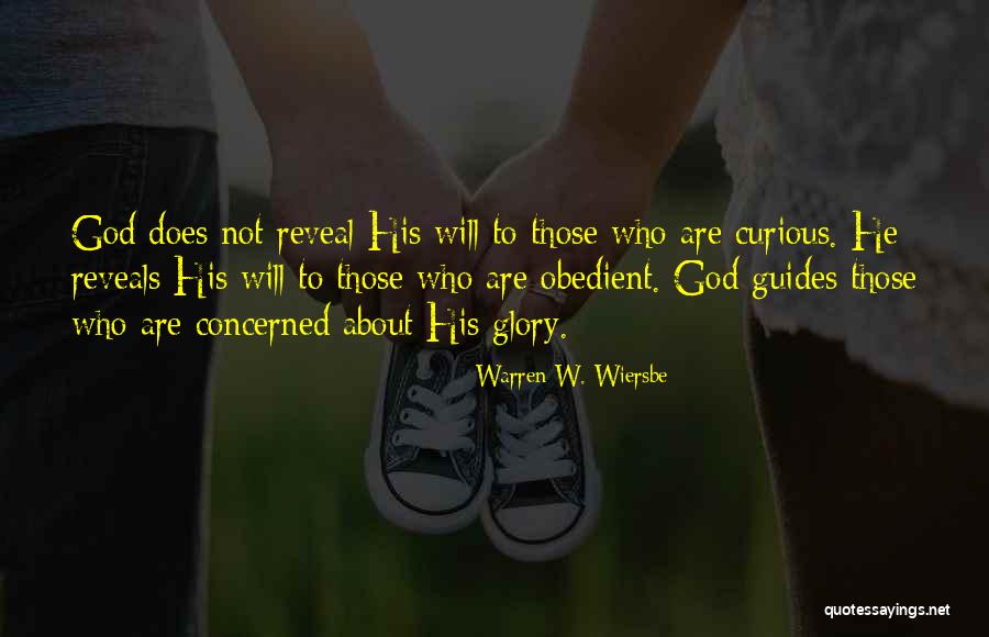 God Guides Quotes By Warren W. Wiersbe God Guides Quotes By Warren W. Wiersbe