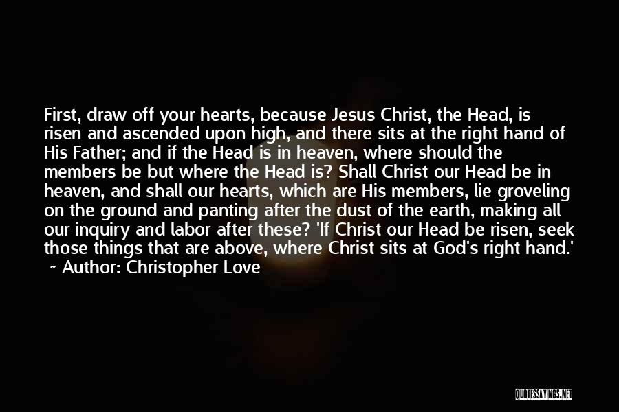 God Hand Quotes By Christopher Love