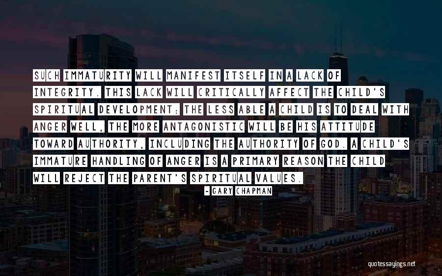 God Handling Things Quotes By Gary Chapman