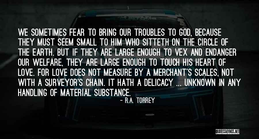 God Handling Things Quotes By R.A. Torrey
