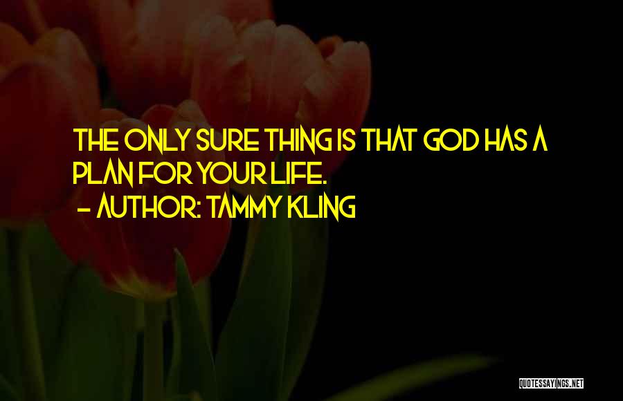 God Has A Plan For Your Life Quotes By Tammy Kling