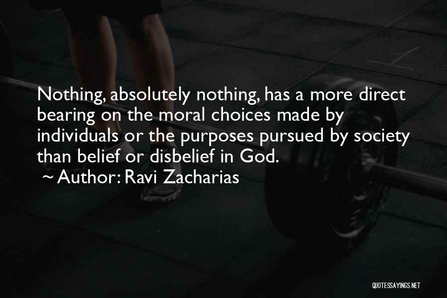 God Has A Purpose Quotes By Ravi Zacharias