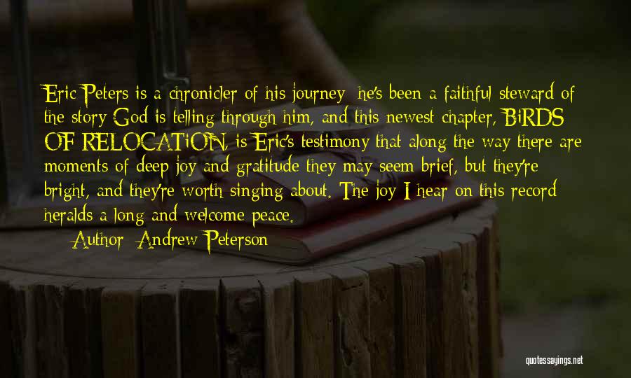 God Has Been Faithful Quotes By Andrew Peterson