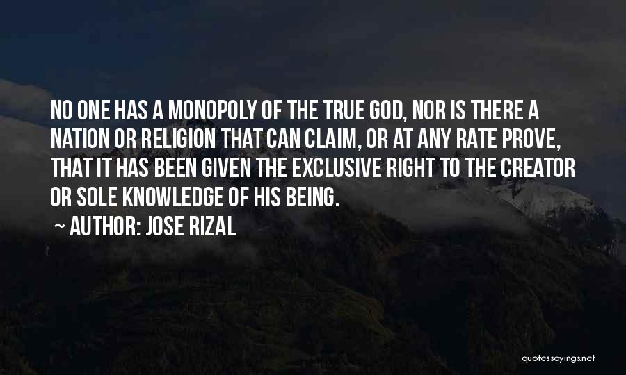 God Has Given Me Quotes By Jose Rizal