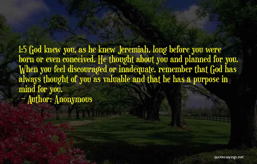 God Has Planned Quotes By Anonymous