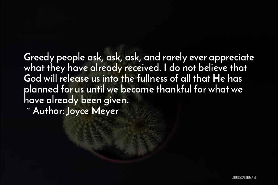 God Has Planned Quotes By Joyce Meyer