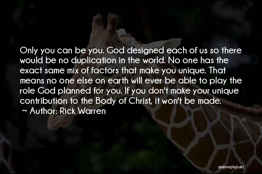 God Has Planned Quotes By Rick Warren