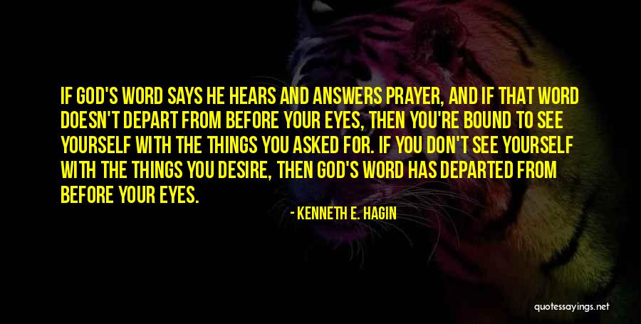 God Has The Answers Quotes By Kenneth E. Hagin