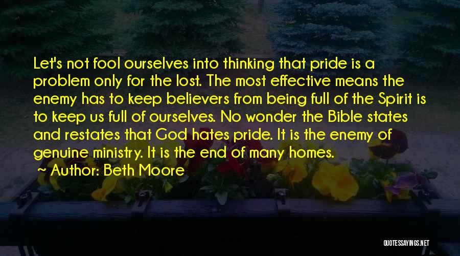 God Hates Us Quotes By Beth Moore