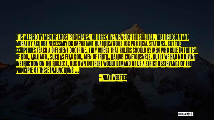 God Hating Quotes By Noah Webster God Hating Quotes By Noah Webster