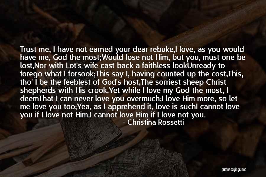 God Having Your Back Quotes By Christina Rossetti God Having Your Back Quotes By Christina Rossetti