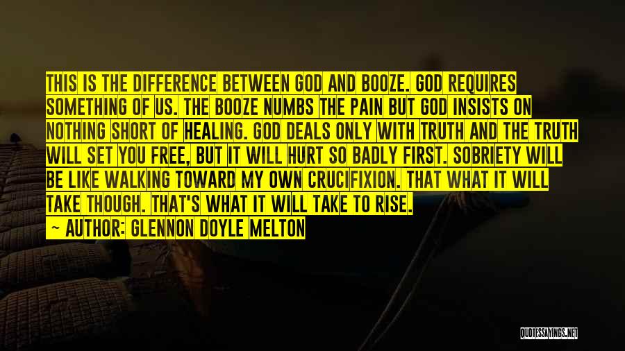 God Healing Pain Quotes By Glennon Doyle Melton