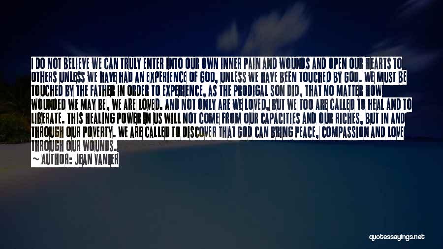 God Healing Pain Quotes By Jean Vanier