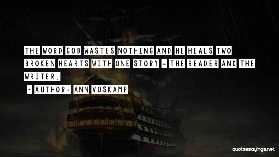 God Heals Quotes By Ann Voskamp