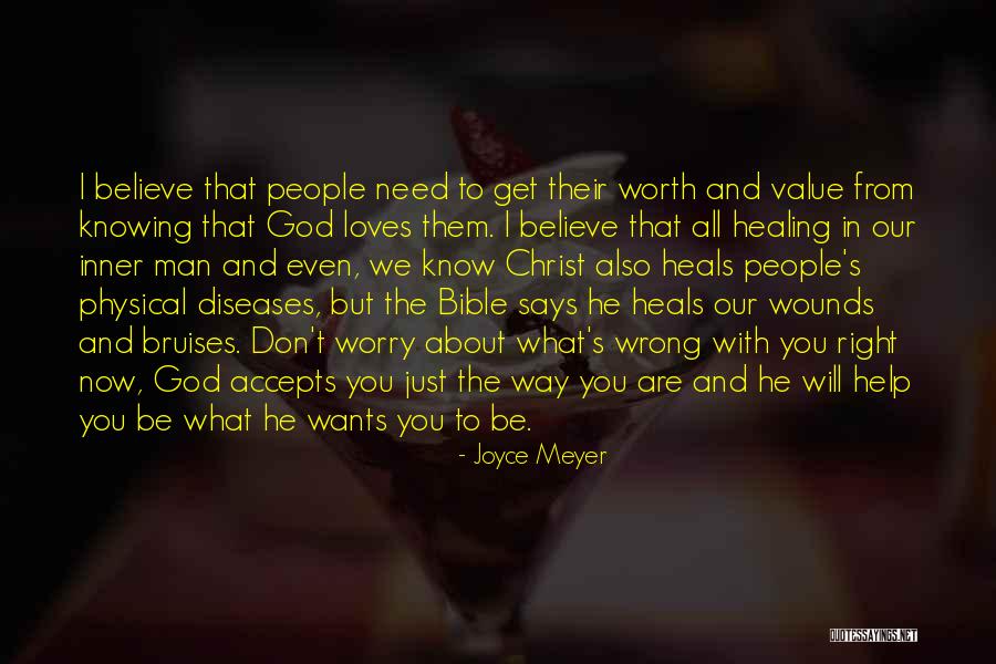 God Heals Quotes By Joyce Meyer