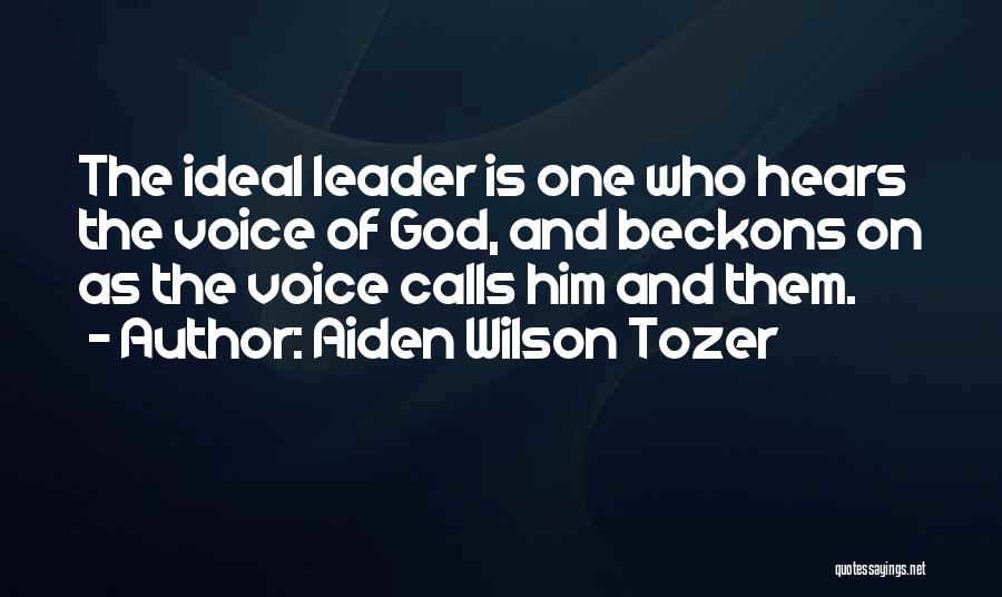 God Hears Quotes By Aiden Wilson Tozer